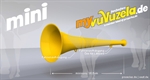 Vuvuzela, MINI, 1-teilig, gelb