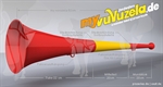 Vuvuzela, 3-teilig, Spanien - Vuvuzela in rot-gelb-rot kaufen!