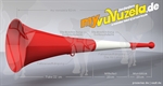 Vuvuzela, 3-teilig, Dnemark - Vuvuzela in rot-wei-rot kaufen!
