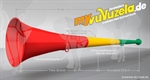 Vuvuzela, 3-teilig, Kamerun - Vuvuzela in grn-gelb-rot kaufen!