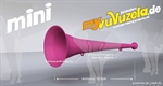 Vuvuzela, MINI, 1-teilig, pink