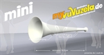 Vuvuzela, MINI, 1-teilig, weiss