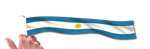 Finger-Flag, Argentinien