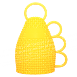 Caxirola, 2-farbig, gelb, gelb