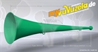 Vuvuzela, 2-teilig, grün-grün 