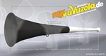 Vuvuzela, 2-teilig, schwarz-weiß